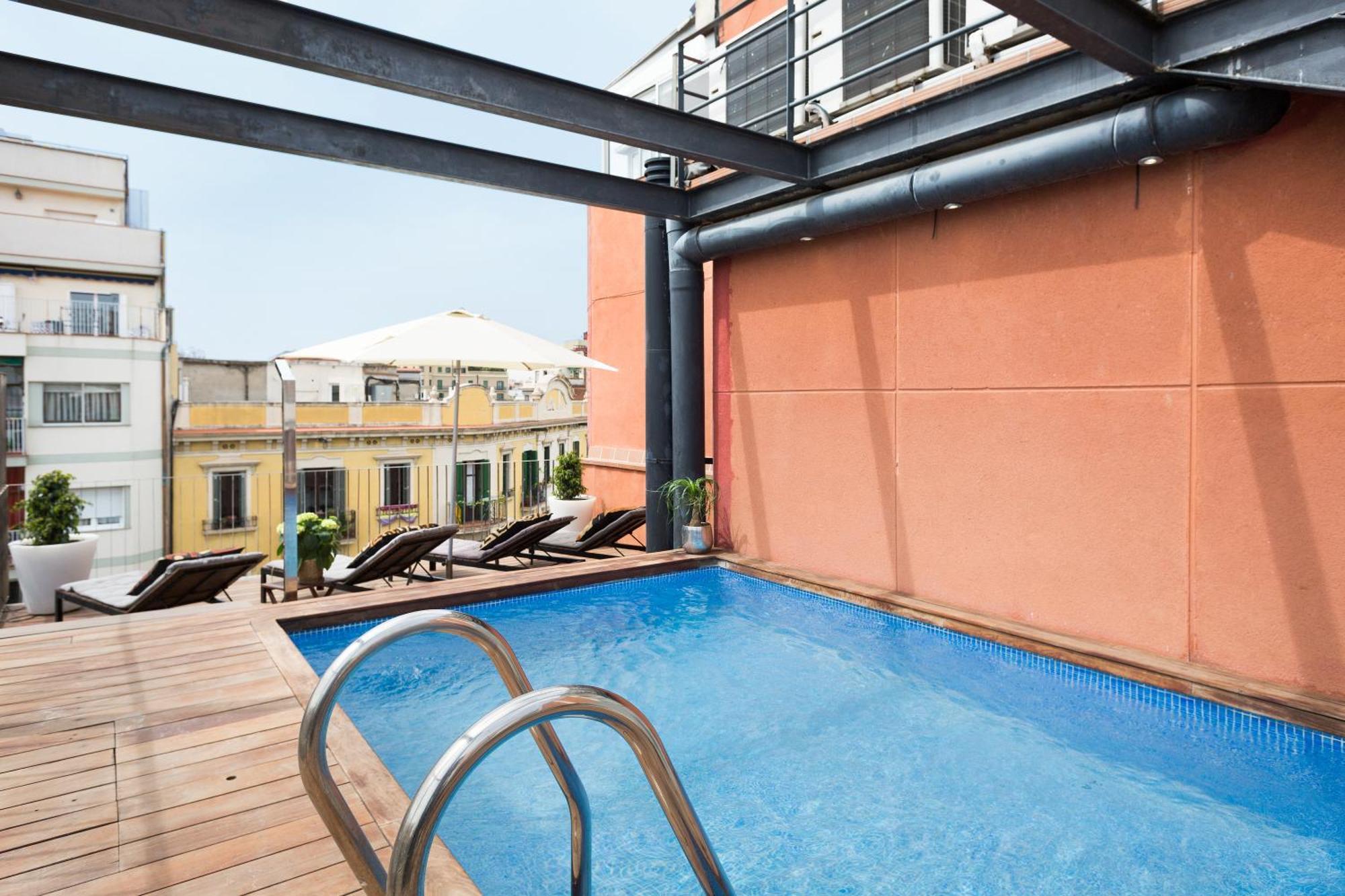 Apartment Barcelona Rentals - Pool Terrace In City Center Szoba fotó